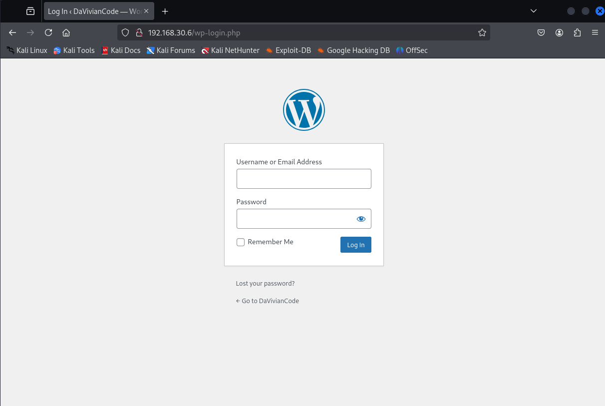 WordPress_login